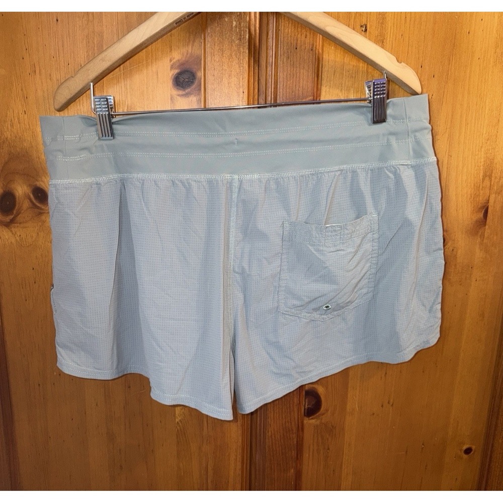 Vuori Seabreeze Blue Performance Shorts Running Yoga Women's XL Active VW370 - Picture 4 of 10